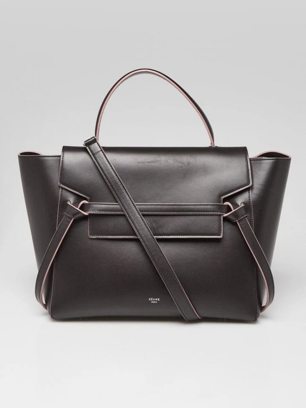 Celine Black Smooth Calfskin Leather Mini Belt Bag - Picture 1 of 12